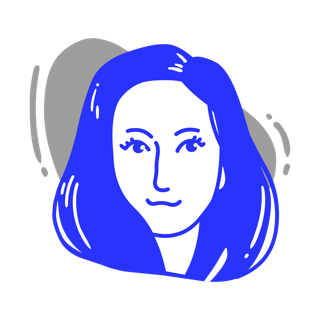 Irina Iordan — illustrated portrait